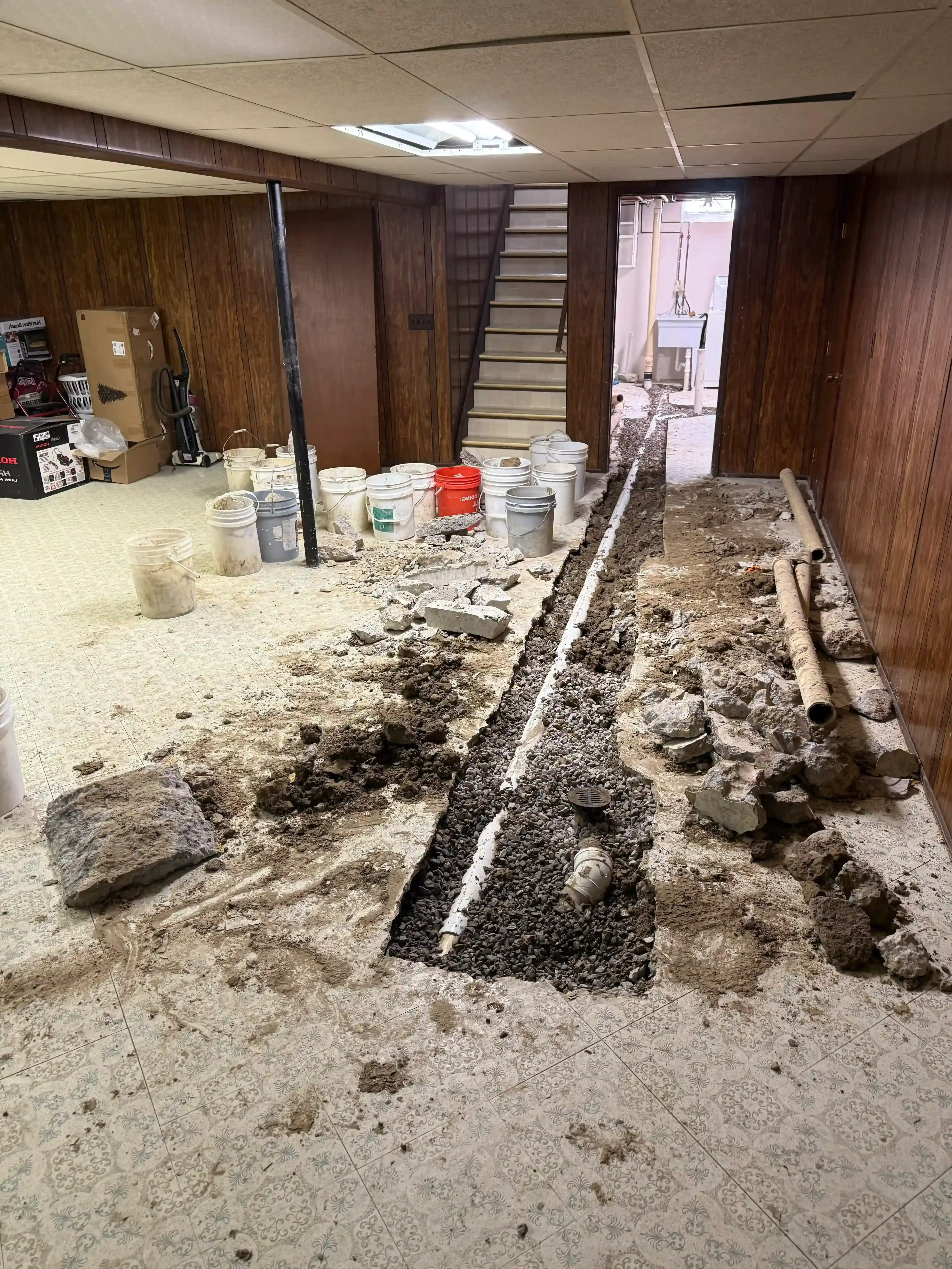 Basement Plumbing