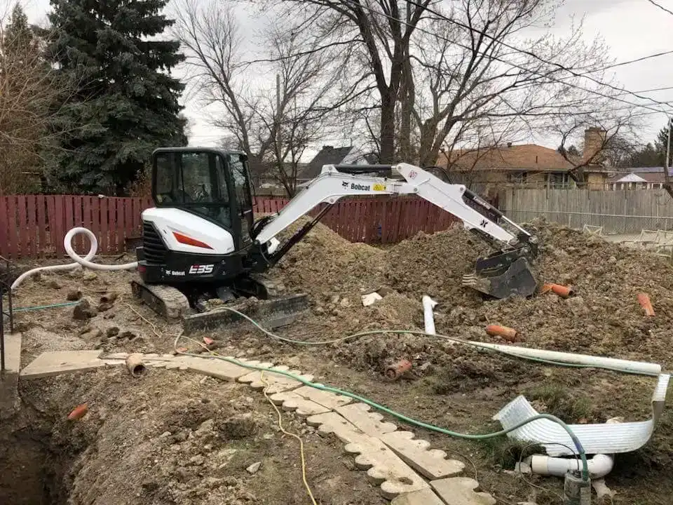Foundation Excavation for Waterproofing