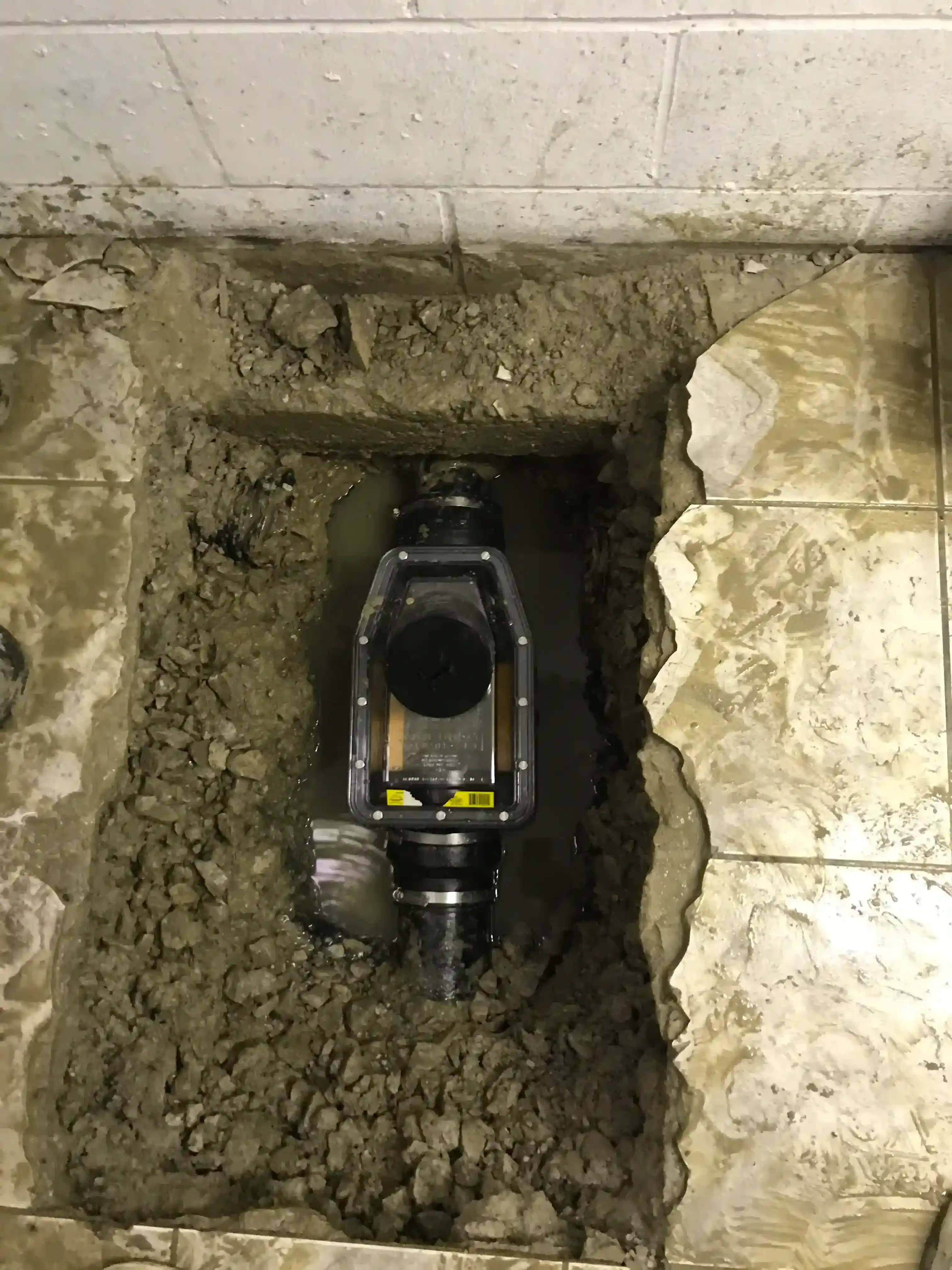 Backwater Valve Installation