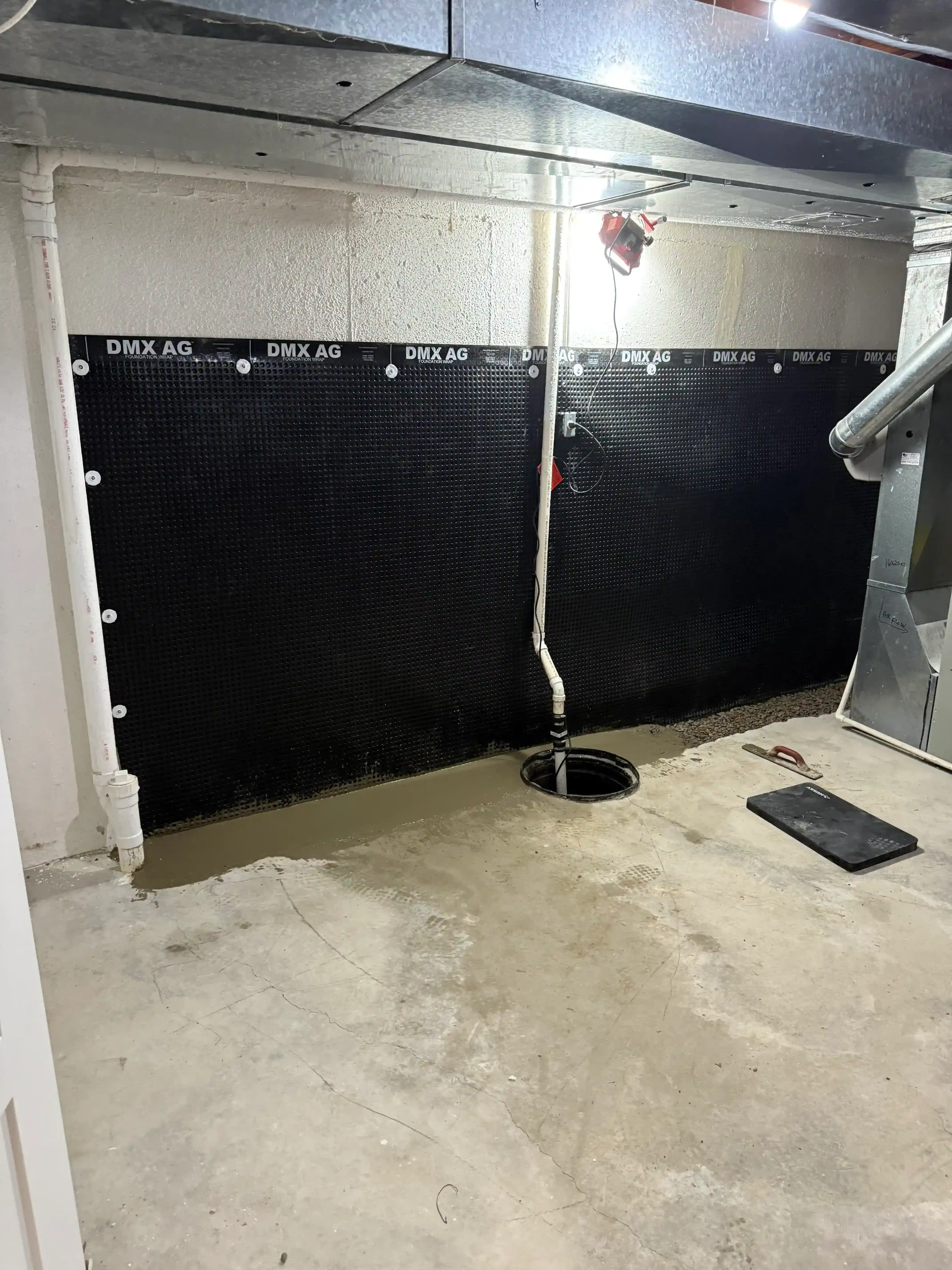 Complete membrane waterproofing system