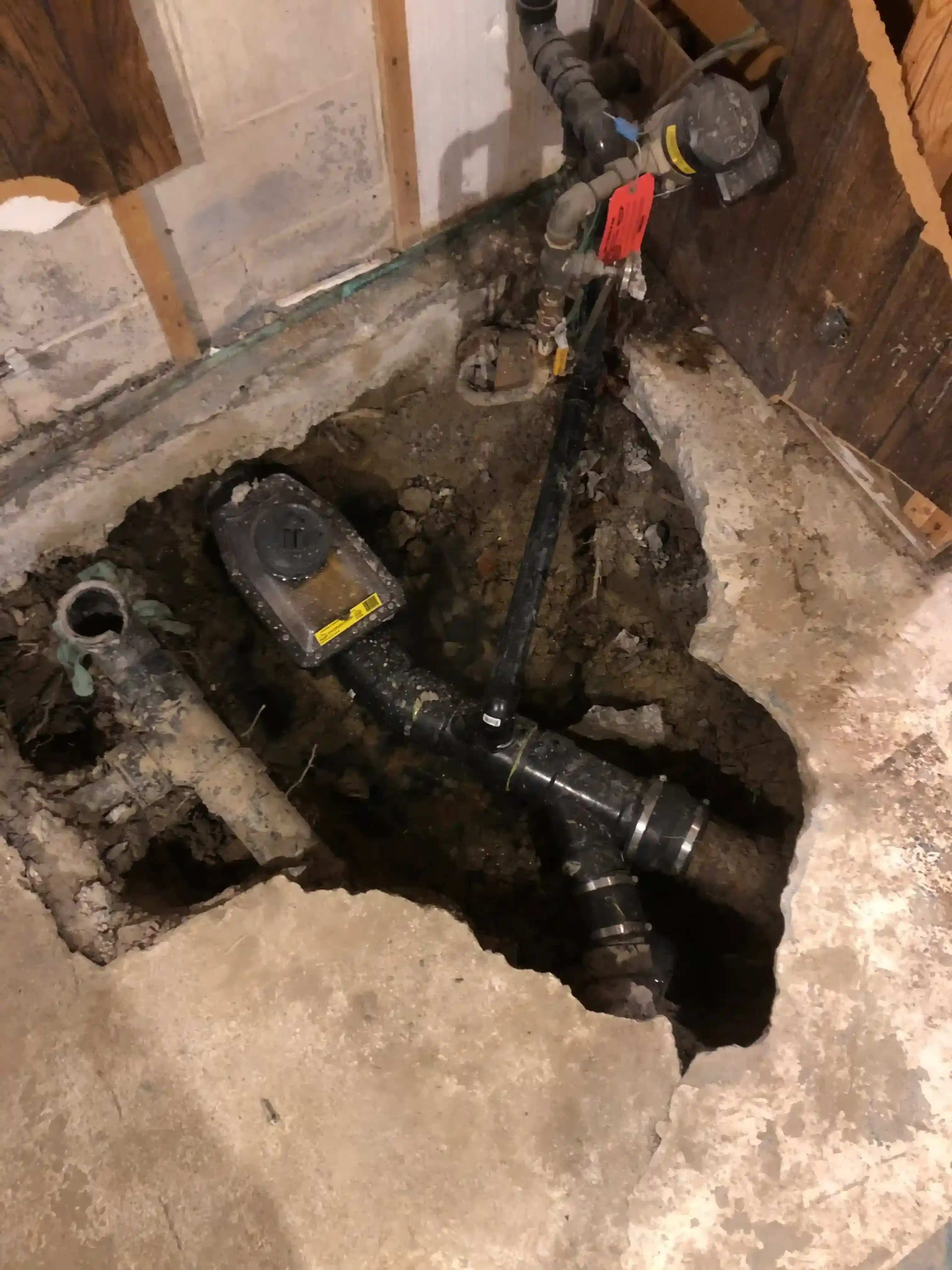 Backwater valve system