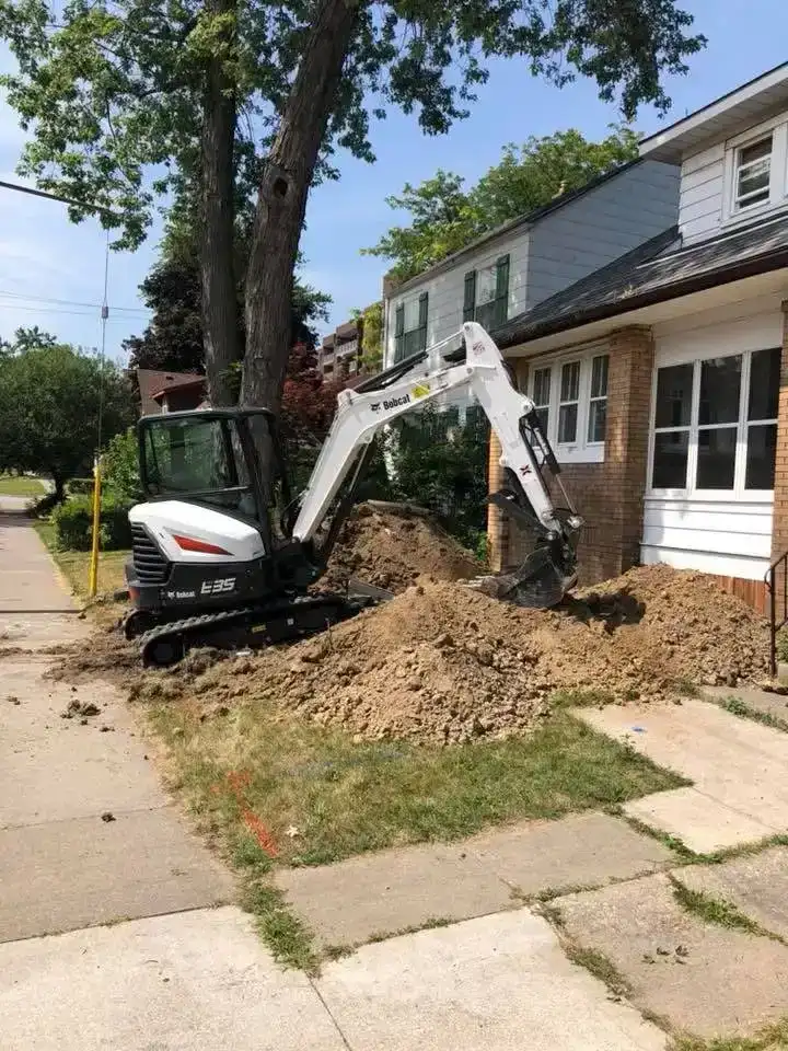 Residential sewer project