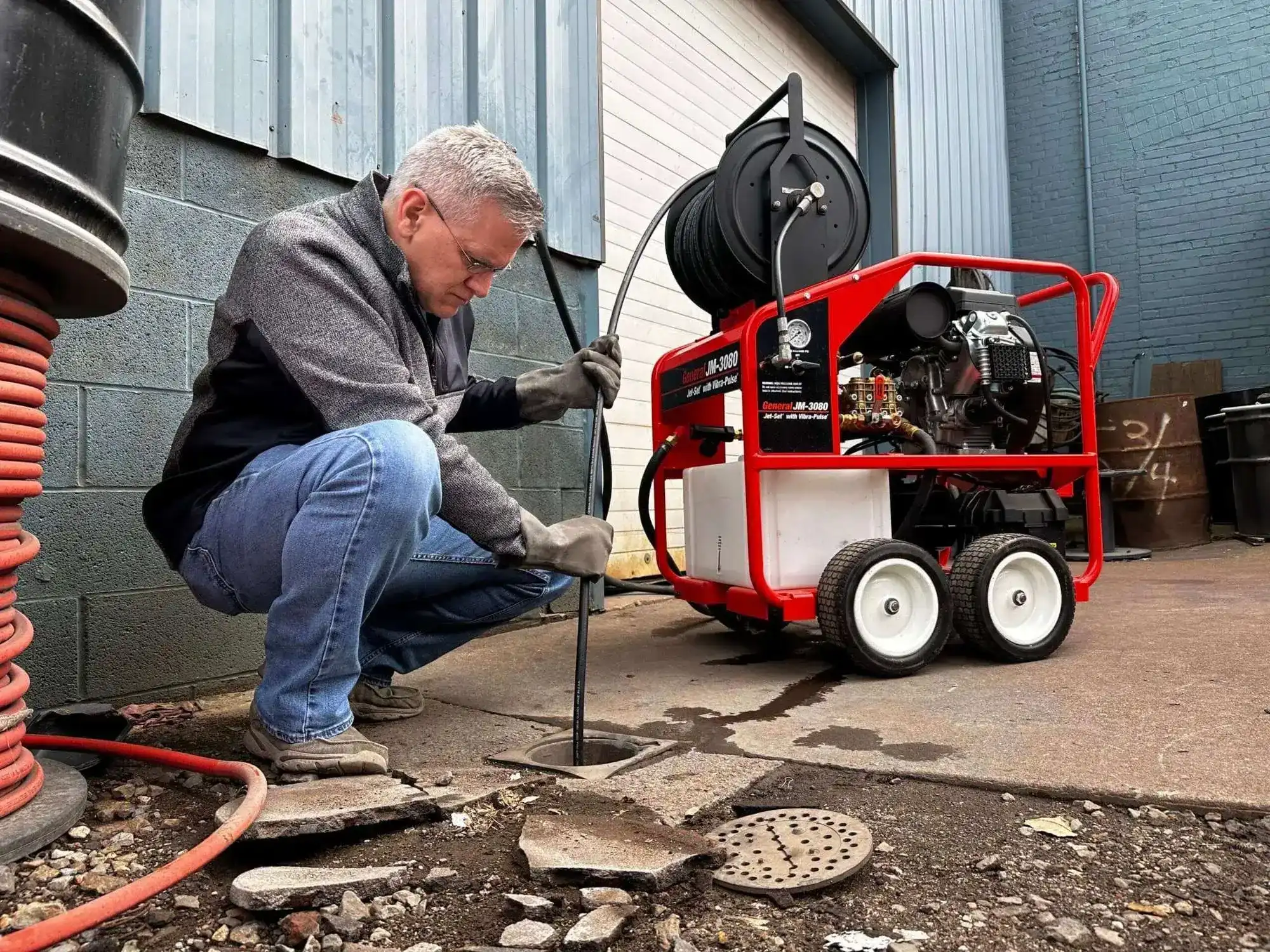 Hydrojet Drain Cleaning Services