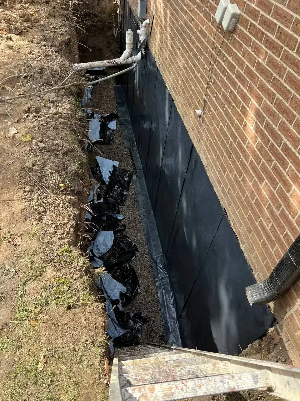 Rubber Membrane & Dimple Board