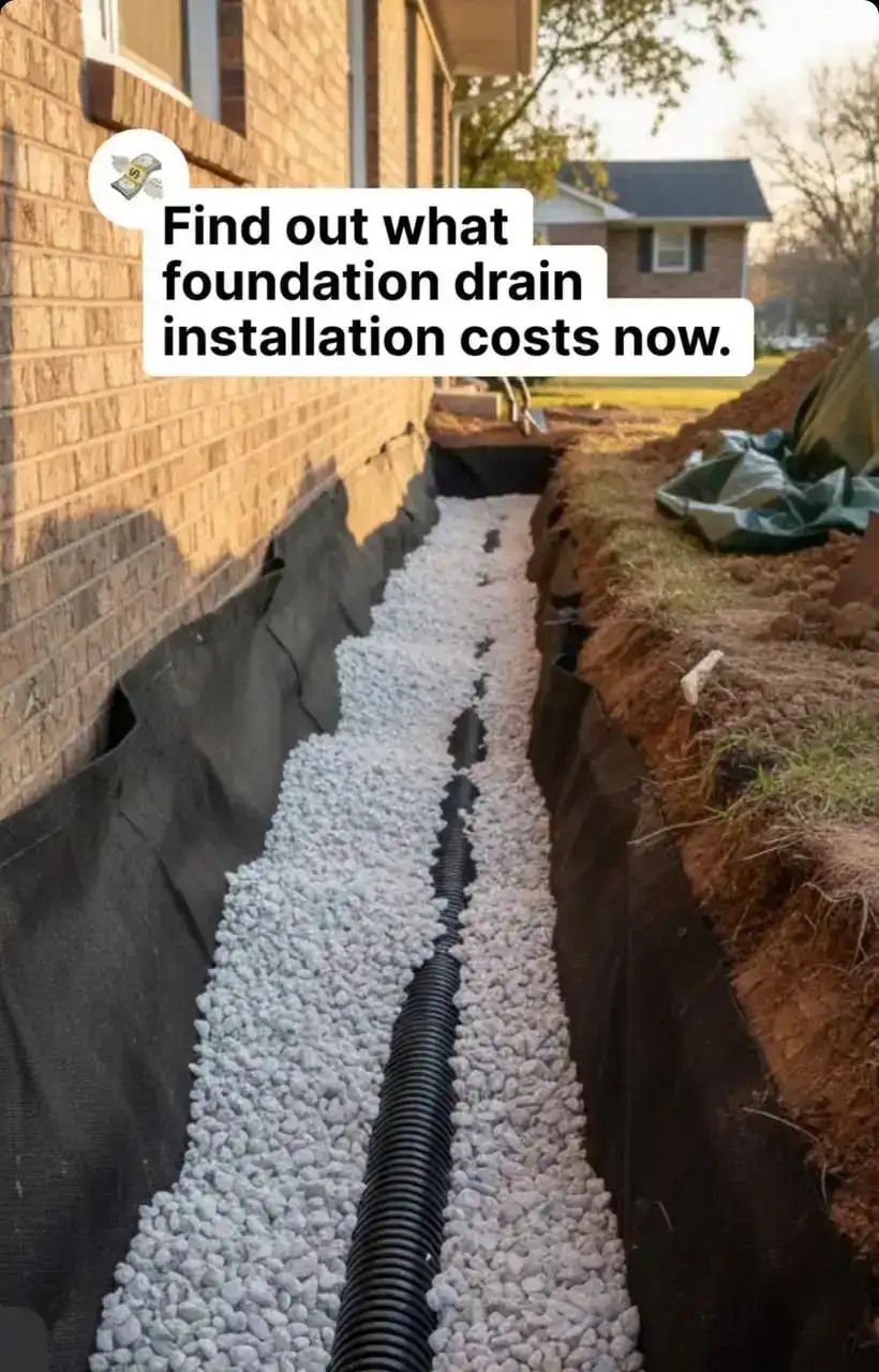Perforated Drainage Pipe Installation