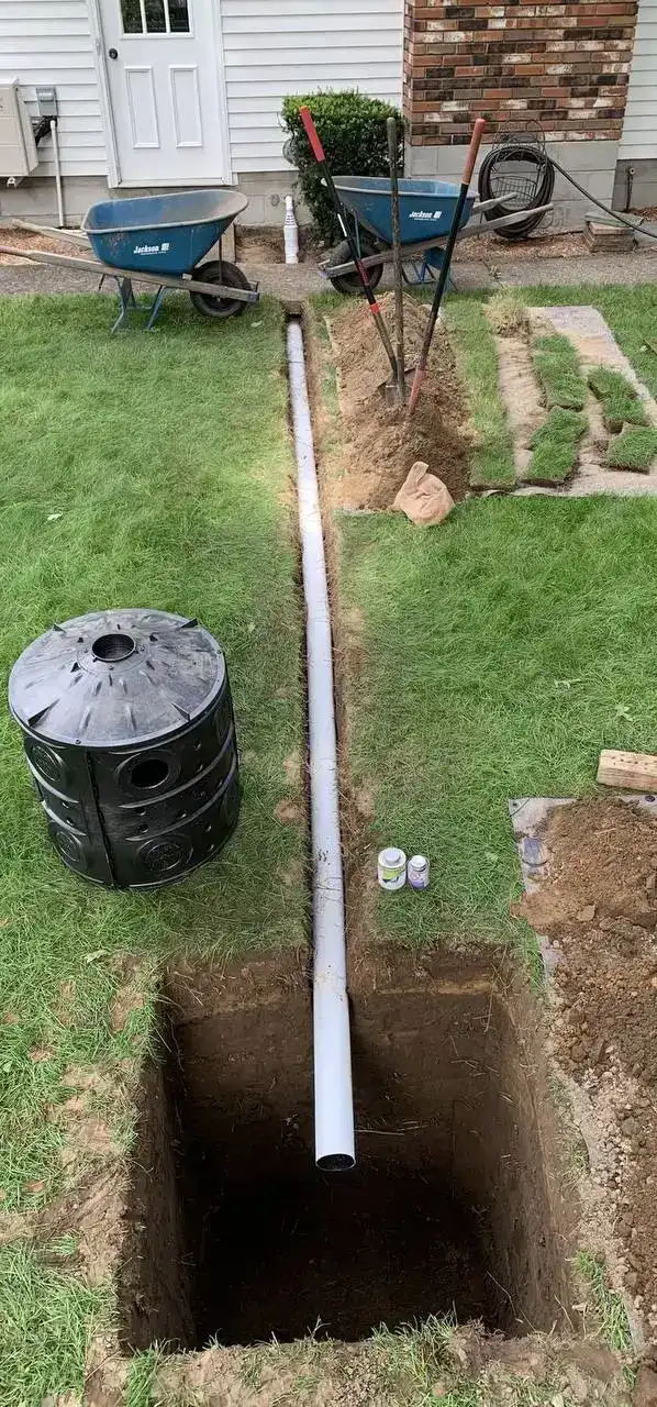 Downspout Extension Connection