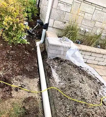 Complete Drainage System Installation