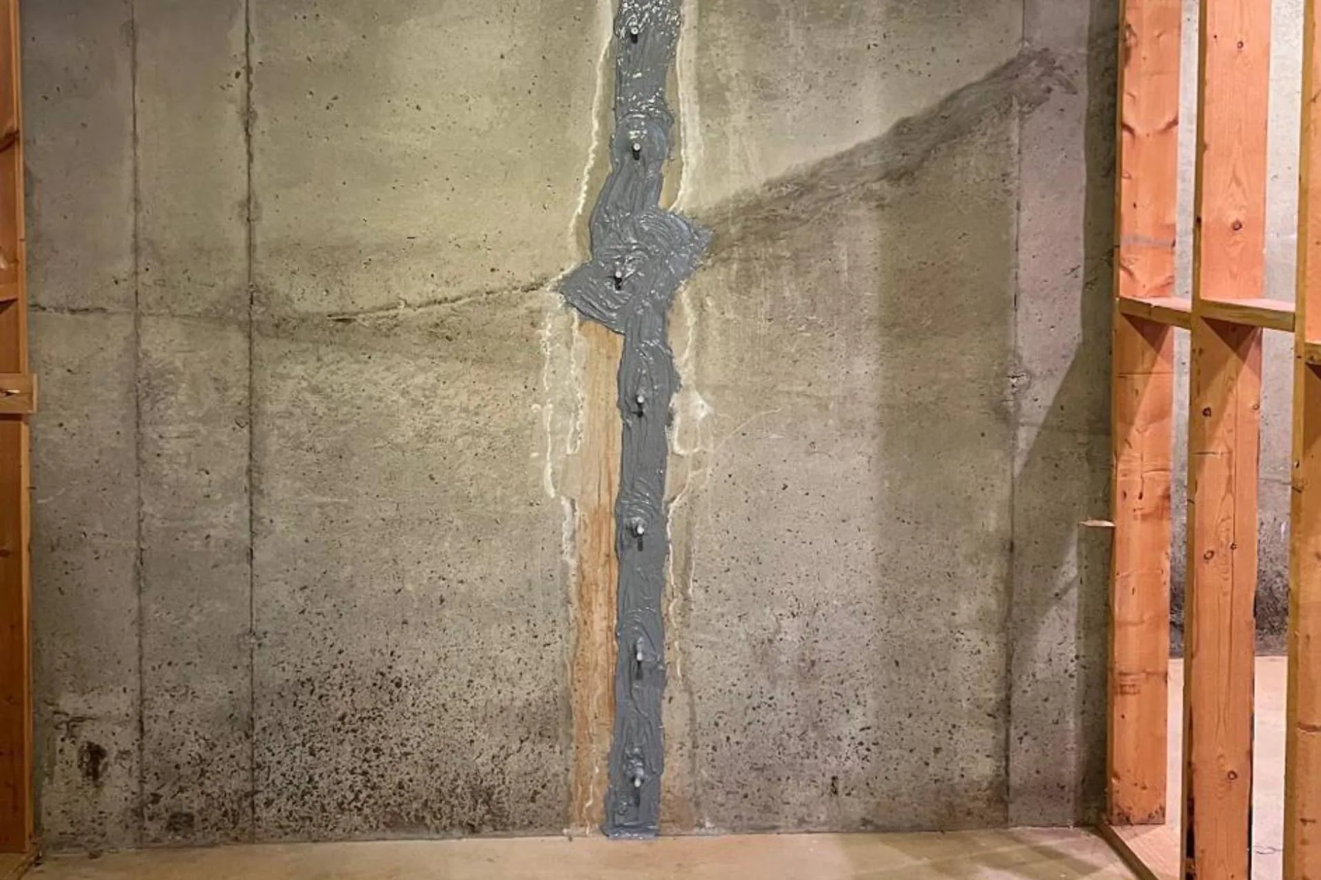 Foundation Crack Injection