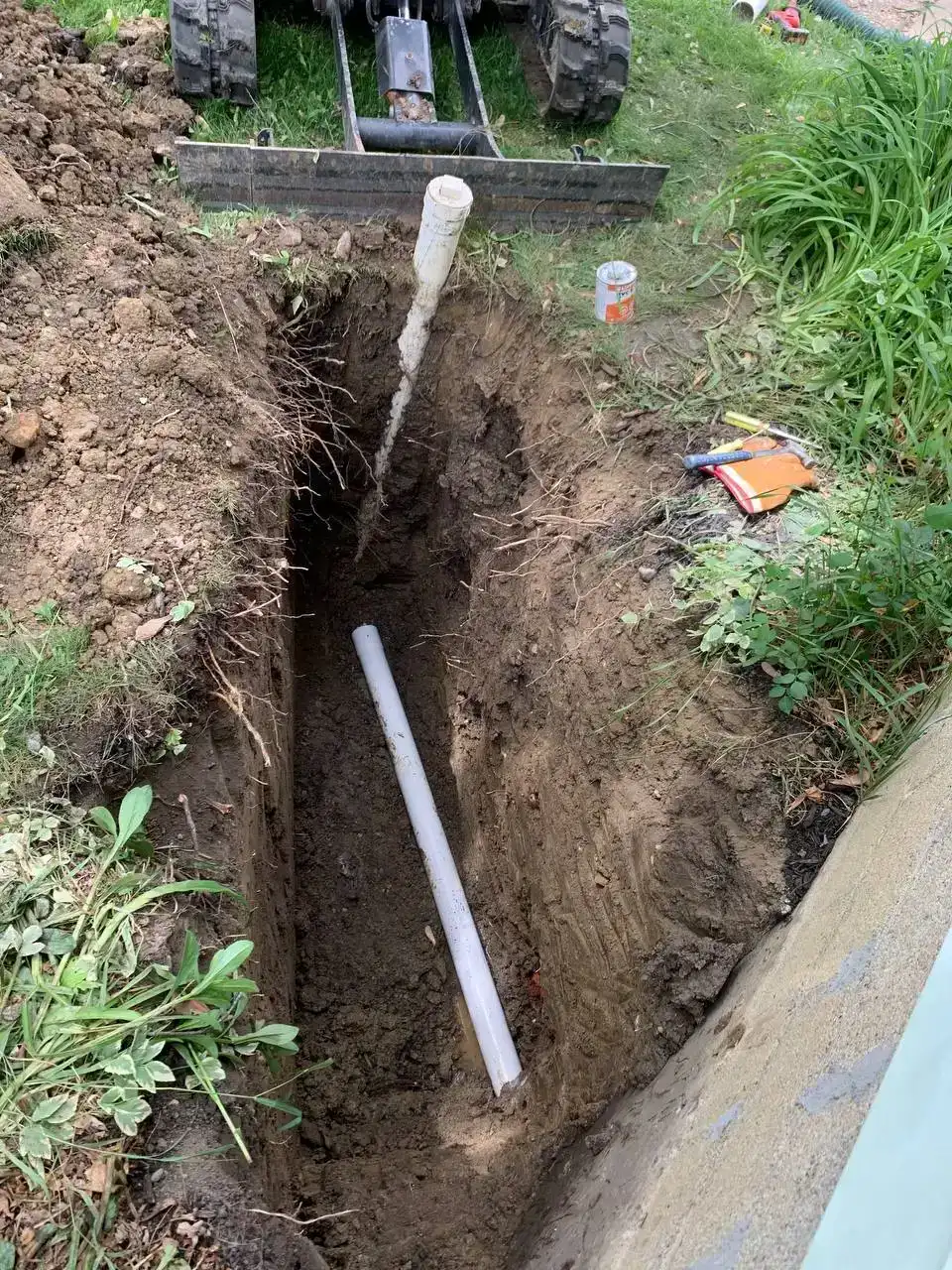 Sewer Line Depth & Location Marking